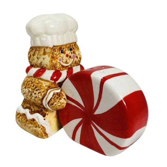 Cracker Barrel Salt And Pepper Ginger Mint Sweet Collection Original Stopper - Picture 3 of 10